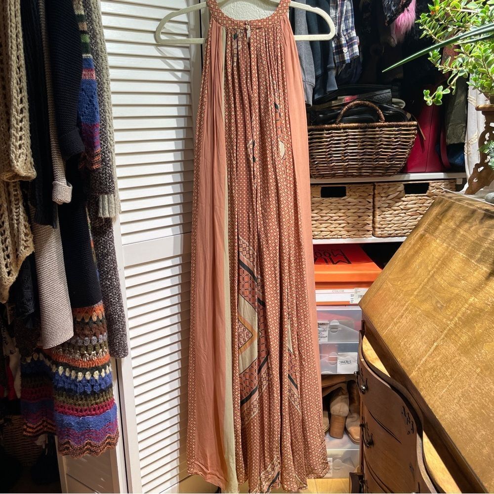 Anthropologie Nikita Mhaisalkar Petit Maxi Dress - Picture 2 of 7